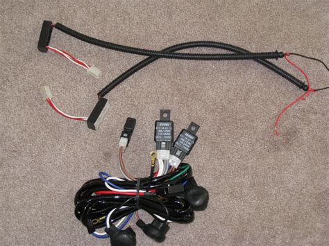 randomwire misc wiring harness  aftermarket headlights flickr