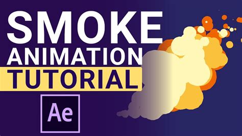 Smoke Animation Tutorial In After Effects Proud Animator Youtube