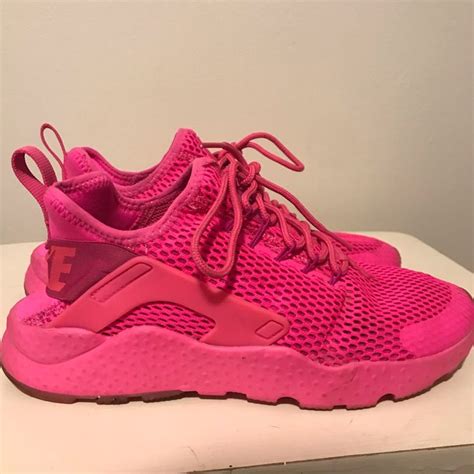 Hot Pink Nike Huarache Hot Pink Shoes Pink Nike Shoes Pink Nikes