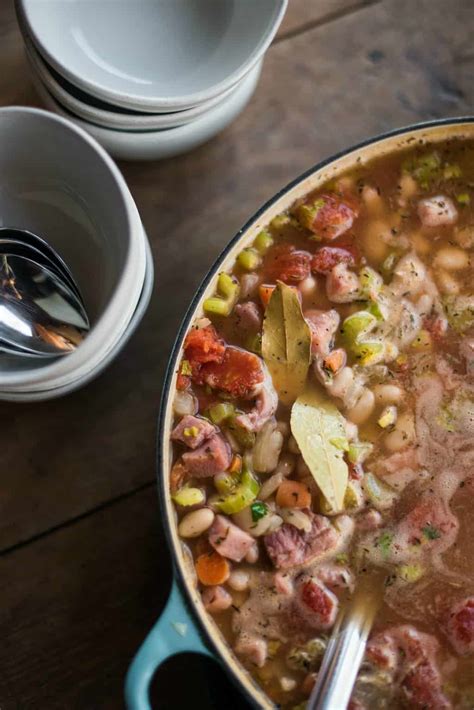 Great Northern Bean Ham Soup Recipe Reluctant Entertainer
