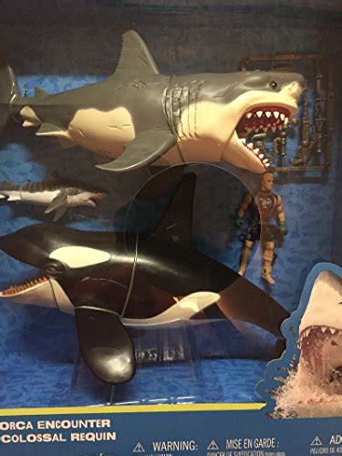 Great White Shark And Killer Whale Playset Animal Planet Buy Online