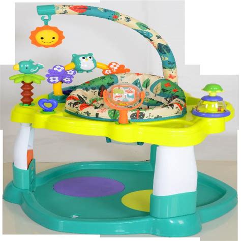 Baby Bouncer Activity Center Jumper With 360 Degree Rotating Seat Play