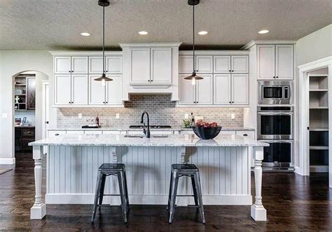 It's also paintable and washable. Beautiful Beadboard Kitchen Cabinets (Design Ideas ...