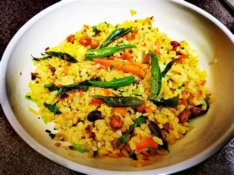 Flattened Rice Recipe Poha A Beloved Indian Snack Delishably