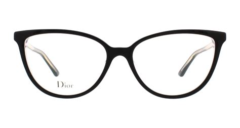 Dior Eyeglasses Montaigne 33 0tkx Black Crystal 52mm 827886008001 Ebay