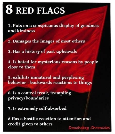 Quotes About Red Flags 36 Quotes