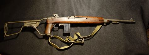 Inland Ww2 Early M1a1 Paratrooper Carbine Arsenal Rework 1943