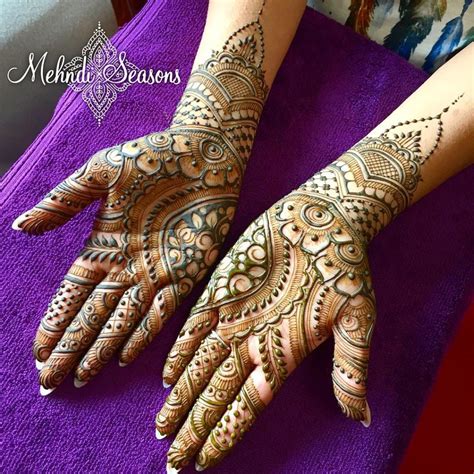 15 Bridal Henna Mehndi Designs For Full Hand Mehndi Artistica