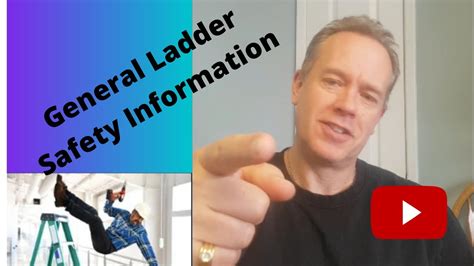 General Ladder Safety Tips Toolbox Talk Youtube