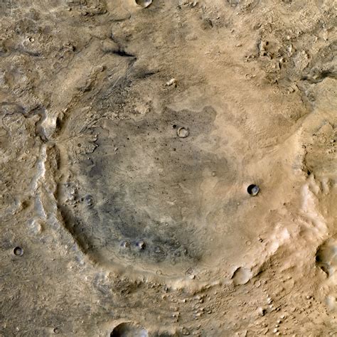 High Res View Of Mars 2020 Landing Site Jezero Crater Planetaria