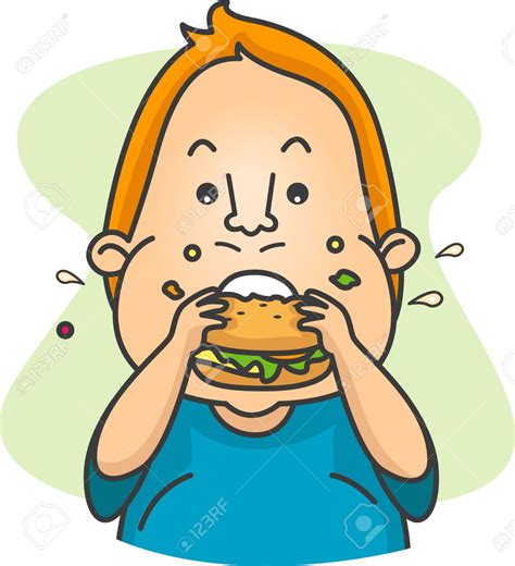 Man Eating Burger Clipart 20 Free Cliparts Download Images On