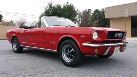 Seller Of Classic Cars 1966 Ford Mustang Candy Apple Redblack