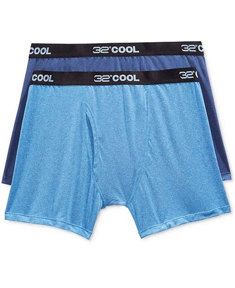 32 degrees cool men s boxer briefs 2 pack and reviews underwear and socks men macy s