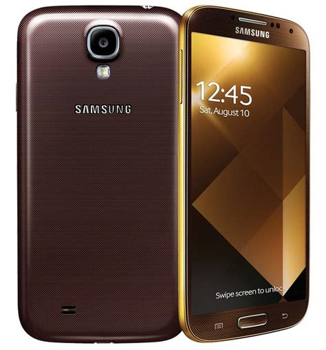 Samsung Galaxy S4 Gt I9500 Brown Gold 16gb Factory Unlocked Ebay