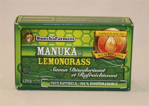 Naked Manuka Honey Soap Honey And Lemongrass