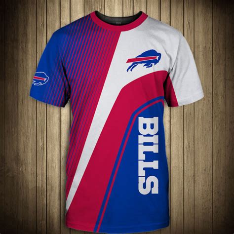 Buffalo Bills T Shirt 3d Short Sleeve O Neck T For Fan Nfl Jack