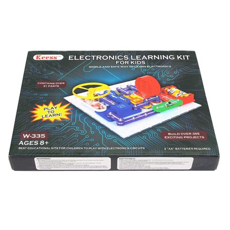 Electronics Learning Kit For Kids Best Electric Building Blocks To