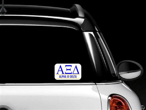 Alpha Xi Delta Custom Sticker Personalized Sale 695 Greek Gear