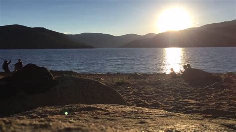 Time Lapse Of Sunset On Turquoise Lake Colorado Youtube