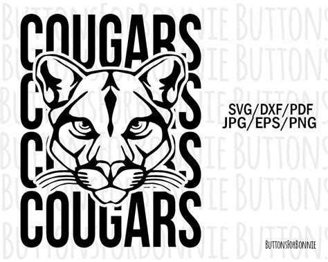 Materials Paper Party And Kids Cougars Cheer Svg Thats My Cougar Boy