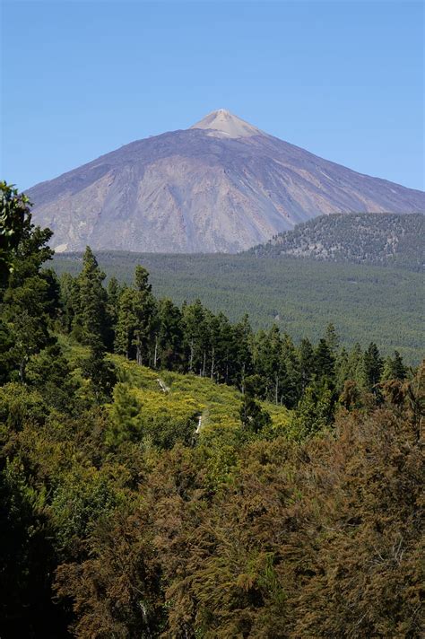 Teide Teneriffa Vulkan Höchste Berge Natur Wanderung Teide