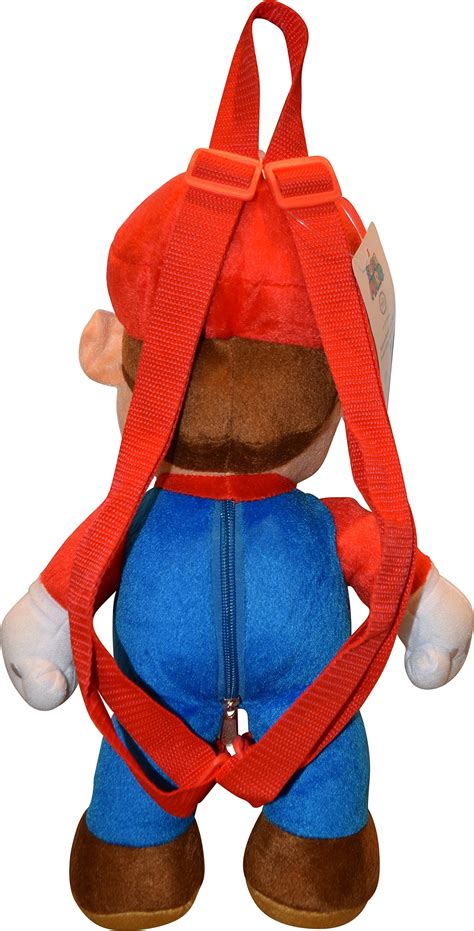 Mario 16 Plush Backpack Medium Multicolor 693186441455 Ebay
