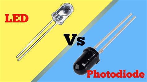 LED Vs Photo Diode Difference Between LED Photo Diode YouTube