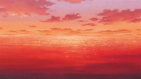 Anime Aesthetic  Sunset
