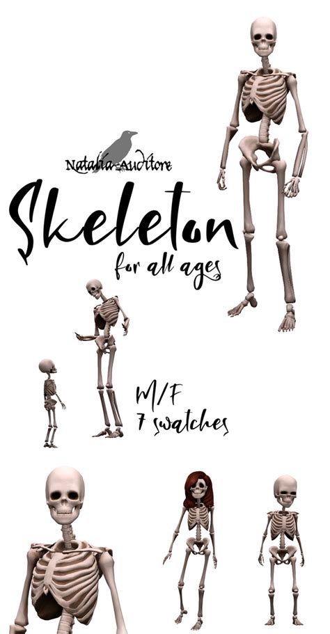 Skeleton For All Ages Patreon Sims 4 Characters Sims 4 Sims Mods