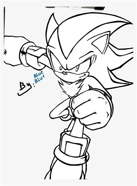 Super sonic coloring pages at getdrawings free download. Shadow Silver Shadow Sonic The Hedgehog Coloring Pages
