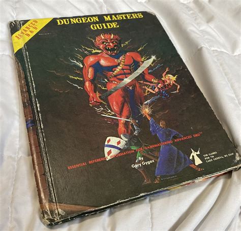 Dungeon Masters Guide Tsr Advanced Dungeons And Dragons