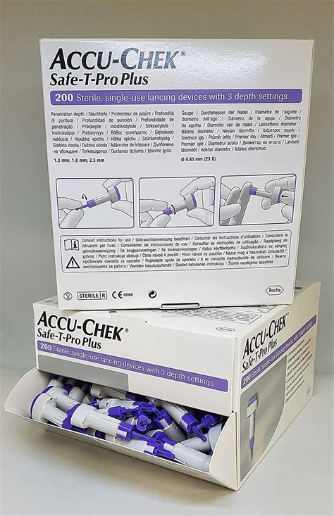 Accu Chek 99xx0092 Safe T Pro Plus Lancet Pack Of 200 Bigamart