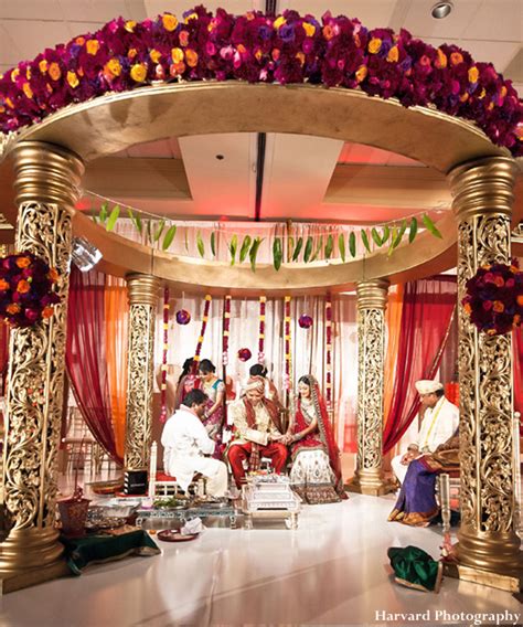 Majestic Indian Wedding Ceremony By Harvard Photography