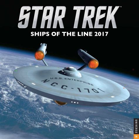 The Trek Collective 2017 Star Trek Calendars Revealed