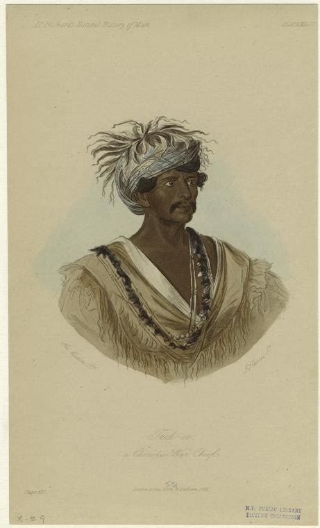 Tuch Ee A Cherokee War Chief Nypl Digital Collections