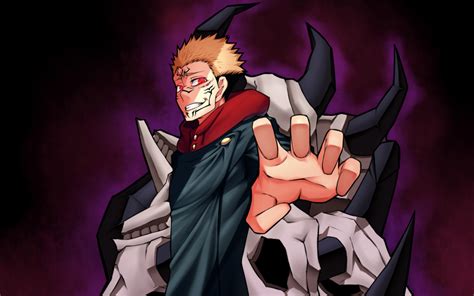 Josette lyon nombre de pages: 1440x900 Sukuna Minimal Jujutsu Kaisen DIgital Art ...