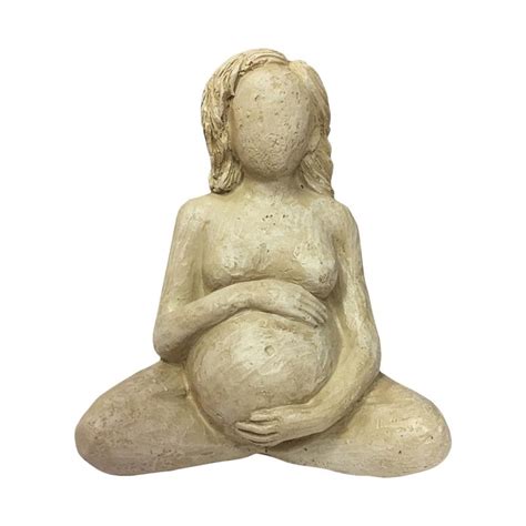 Pregnant Women Statue Imitation Clay Sculpture Pregnancy Trilogy Home Bedroom Woman Pregnancy