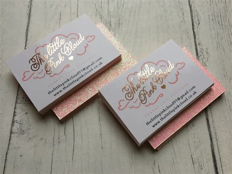 We carry both 8.5x11 and 12x12 glitter discount card stock. Foil Finish Glitter Business Cards - Essar Aitch