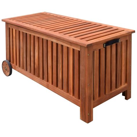 350l Garden Storage Box Wood Complete Storage Solutions