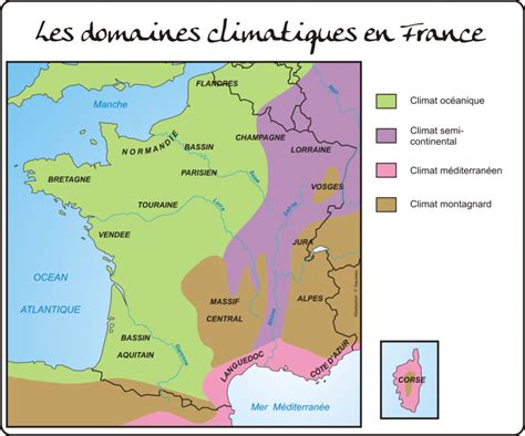 Les Domaines Bioclimatiques Du Territoire National Fran Ais L Atelier