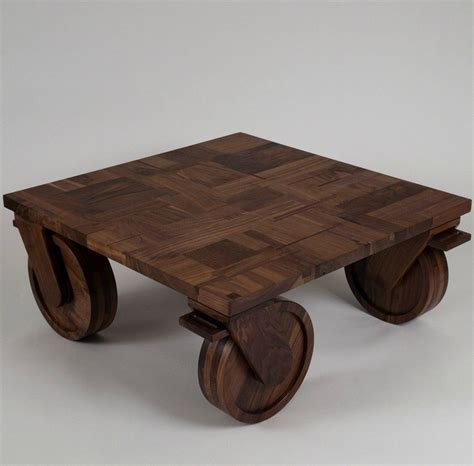 What are the shipping options for coffee tables? Castor Table | Table, Funky coffee tables, Coffee table