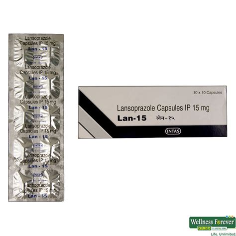 Buy Lan 15mg 10 Capsules Online At Best Prices Wellness Forever