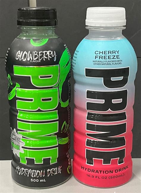 Prime Hydration Cherry Freeze And Glowberry Australian Rare Bundle Usa Import Ebay
