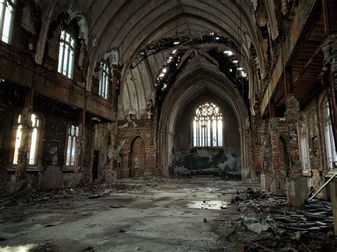 An Old Catholic Church In The States Abandoned Photography Urban