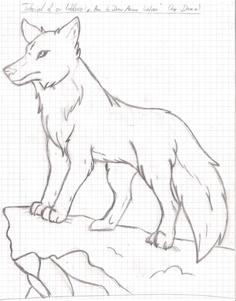 Cute Wolf Drawings At Explore Collection Of Cute