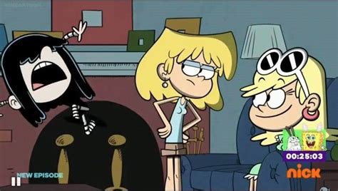 Lucy Is Scared Loud House Characters Loud House Sisters Funny Faces