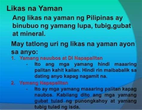 Magbigay Ng Natatanging Likas Na Yaman Sa Silangang Asya At Ibigay My