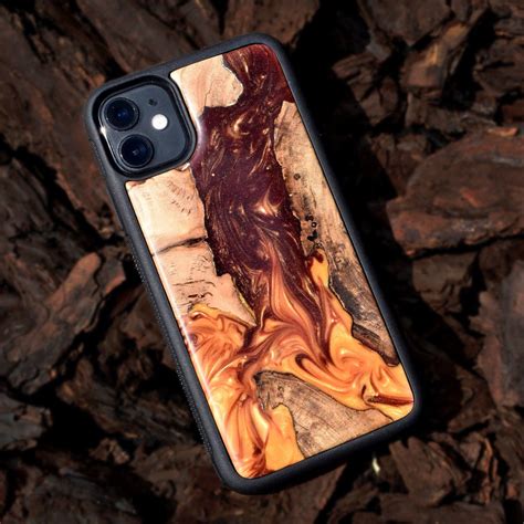 Beautiful Wood And Resin Case Is Looking For His Iphone 11😅 Lol 😜it Has