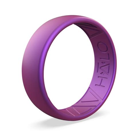 My Halo Ring The Mystic Pearly Purple Silicone Ring Myhaloring