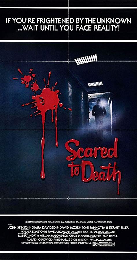 Check spelling or type a new query. Scared to Death (1980) - IMDb